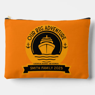 Caribbean Cruise Vacation Accessory Pouch