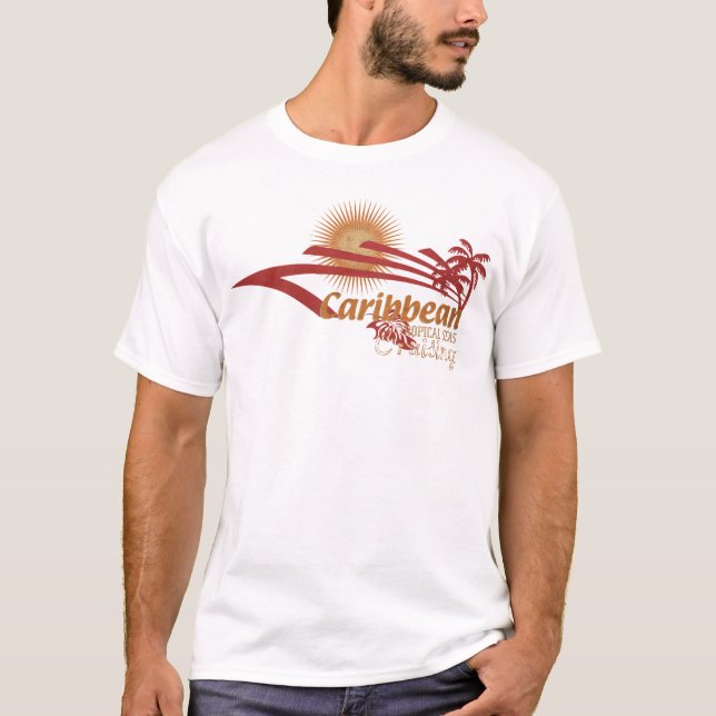 Caribbean Cruising T-Shirt (Front)