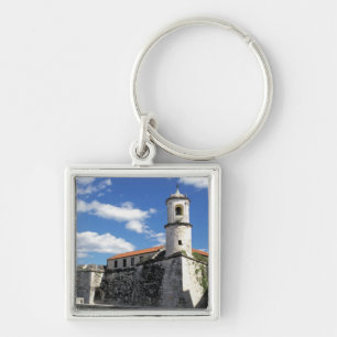 Caribbean, Cuba, Havana. Old Havana, Castillo Keychain