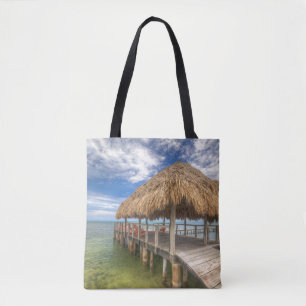 Caribbean Dock Tote Bag