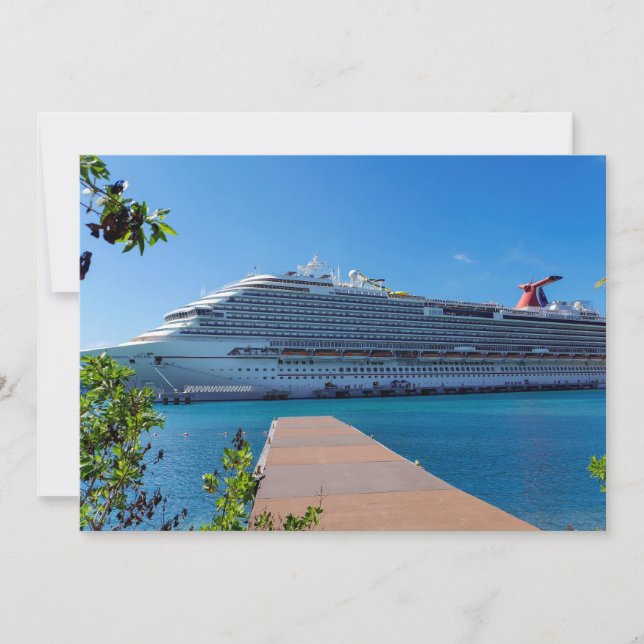Caribbean Dream cruise Invitation (Front)