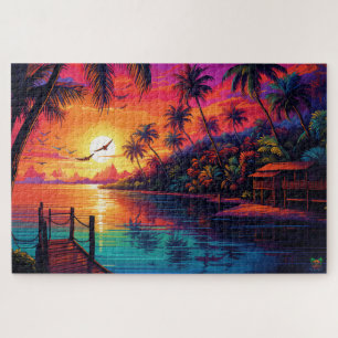 🌅Caribbean Dreaming Jigsaw Puzzle