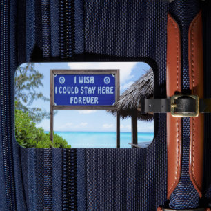 Caribbean Dreams Luggage Tag
