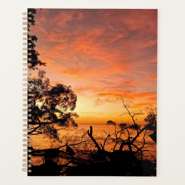 Caribbean Dusk Glow Planner (Front)