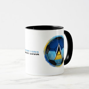 Caribbean Futbol – Saint Lucia Edition Mug