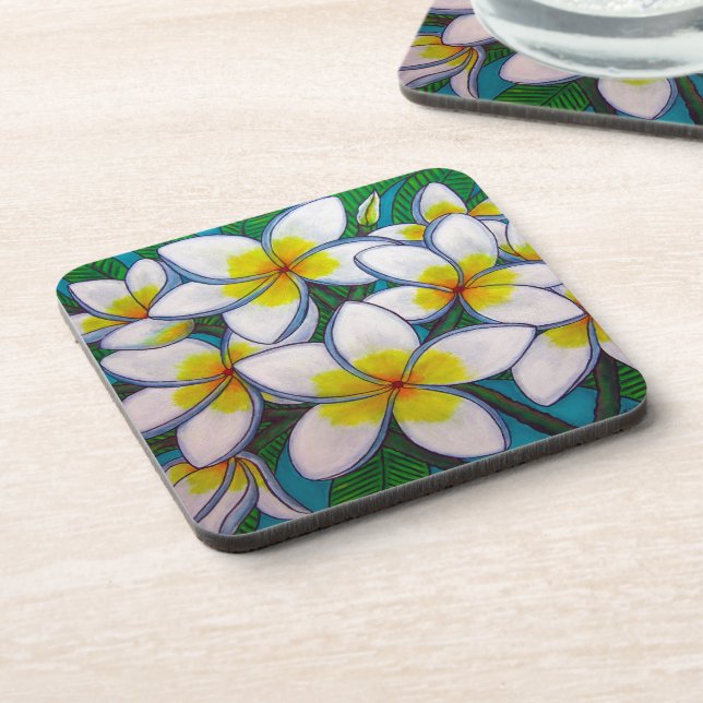 Caribbean Gems Plast Coaster - Pack of 6 (Left Side)
