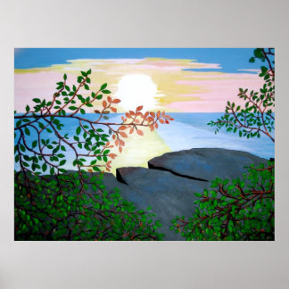 Caribbean - Jamaican Sunset Poster