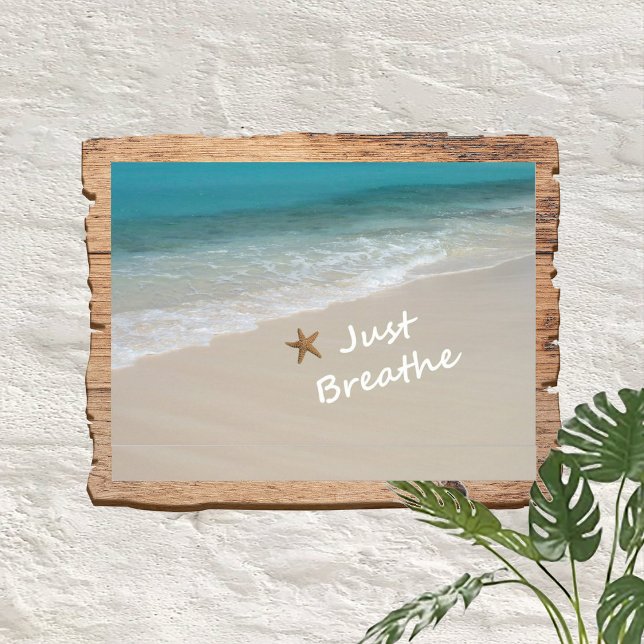 Caribbean Just Breathe Poster (Creator Uploaded)