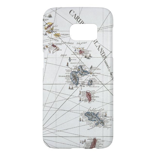 CARIBBEAN: MAP, 1775 Case-Mate SAMSUNG GALAXY CASE (Back)
