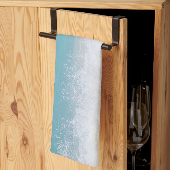 Caribbean Ocean Beach Dream 6 Kitchen Towel (Thirds Fold)