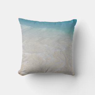Caribbean Ocean Beach Dream 7 Throw Pillow