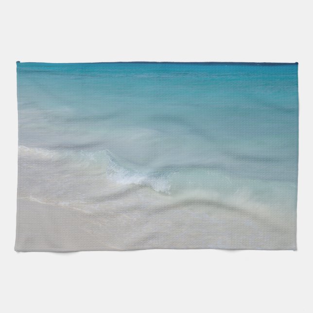 Caribbean Ocean Beach Dream 8 Kitchen Towel (Horizontal)