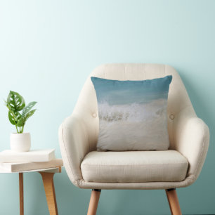 Caribbean Ocean Beach Dream 9 Throw Pillow