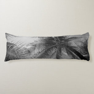 Caribbean Paradise Palms 3 #art #travel Body Pillow