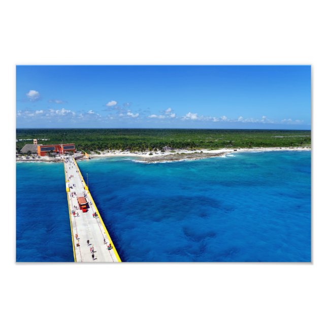 Caribbean Sapphire Photo Print (Front)