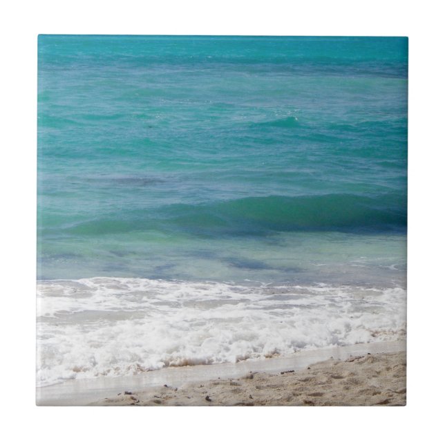 Caribbean Sea Beach Tile (Front)