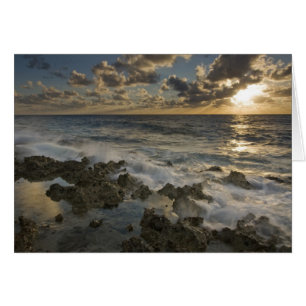 Caribbean Sea, Cayman Islands. Crashing waves 2