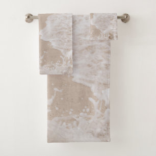 Caribbean Sea Foam Dream 6 Bath Towel Set