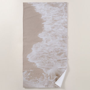 Caribbean Sea Foam Dream 6 Beach Towel