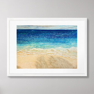 Caribbean Seascape Print