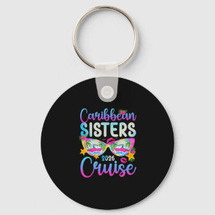 Caribbean Sisters Cruise 2026 Sisters Cruising Car Keychain