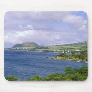 Caribbean, St. Kitts, Roseau. Coast. Mouse Pad