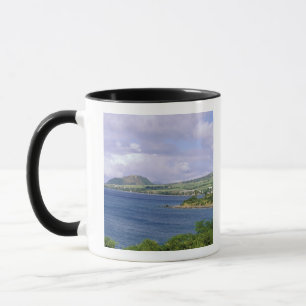 Caribbean, St. Kitts, Roseau. Coast. Mug