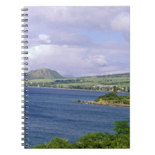 Caribbean, St. Kitts, Roseau. Coast. Notebook