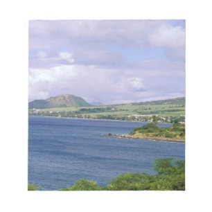Caribbean, St. Kitts, Roseau. Coast. Notepad
