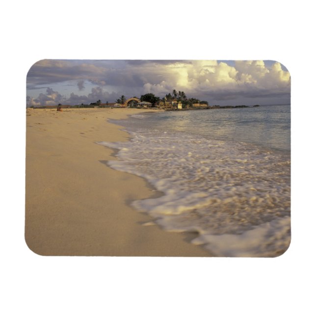 Caribbean, St. Martin (St. Maarten). Maho Bay Magnet (Horizontal)