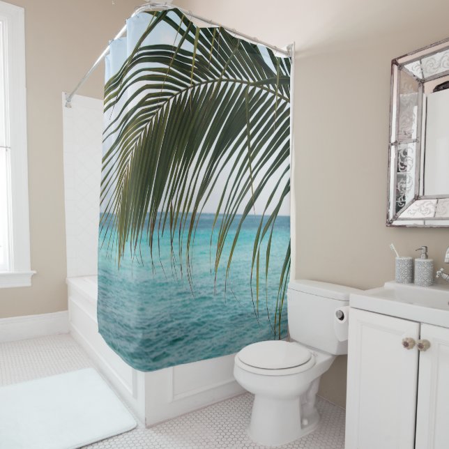 Caribbean Sunrise Ocean Palm 1 (In Situ)
