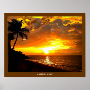 Caribbean Sunset Print