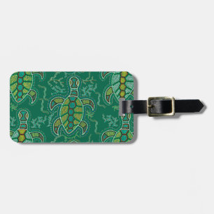 Caribbean Tortuga Luggage Tag