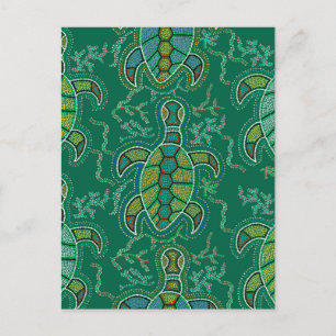 Caribbean Tortuga Postcard