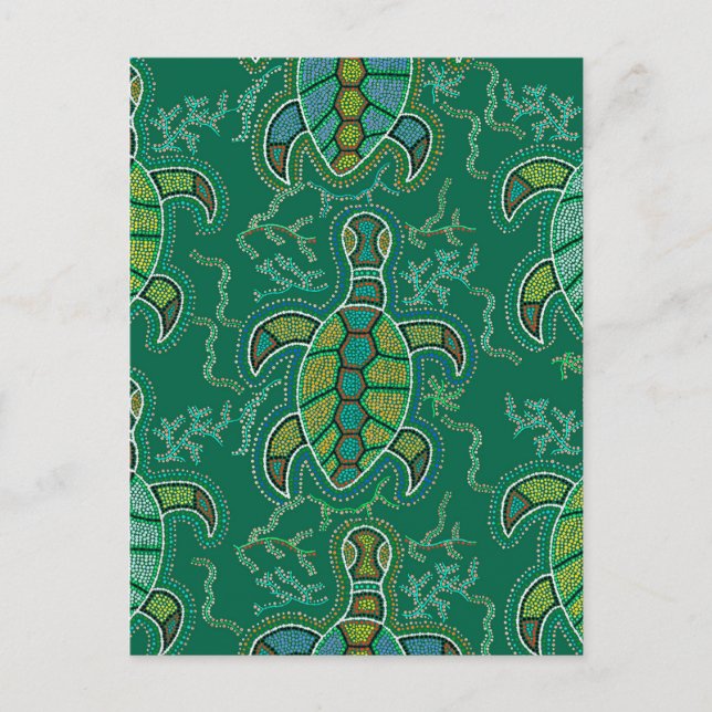 Caribbean Tortuga Postcard (Front)