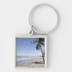 Caribbean - Trinidad - Manzanilla Beach on 2 Keychain