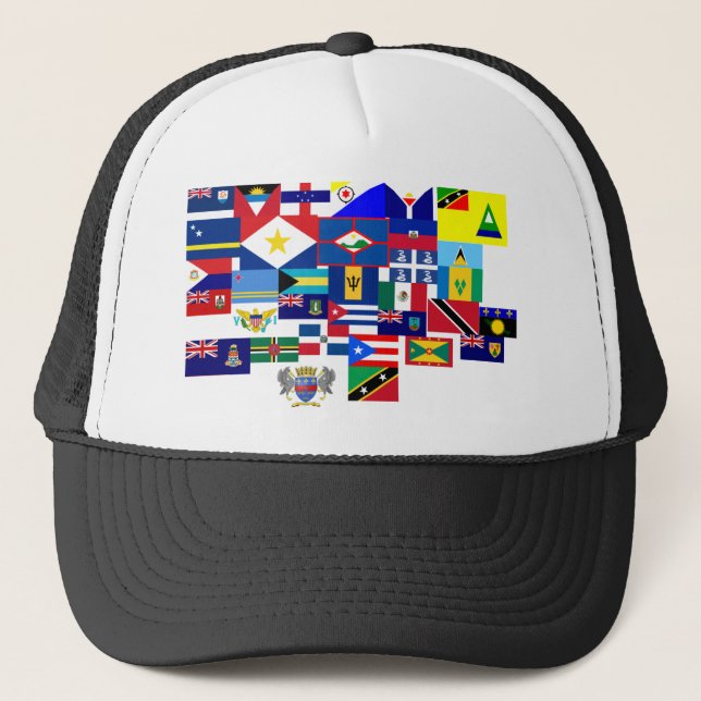 caribbean trucker hat (Front)