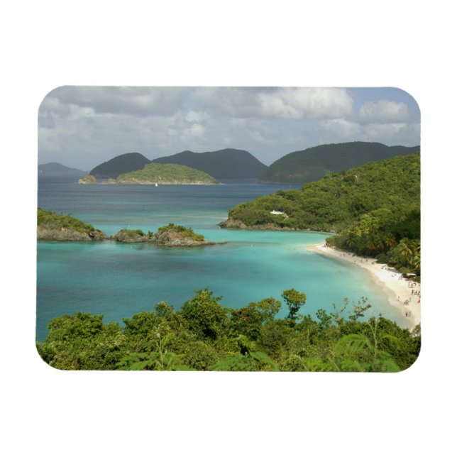 Caribbean, U.S. Virgin Islands, St. John, Trunk Magnet (Horizontal)