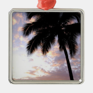 Caribbean, U.S. Virgin Islands, St.Thomas, 3 Metal Ornament