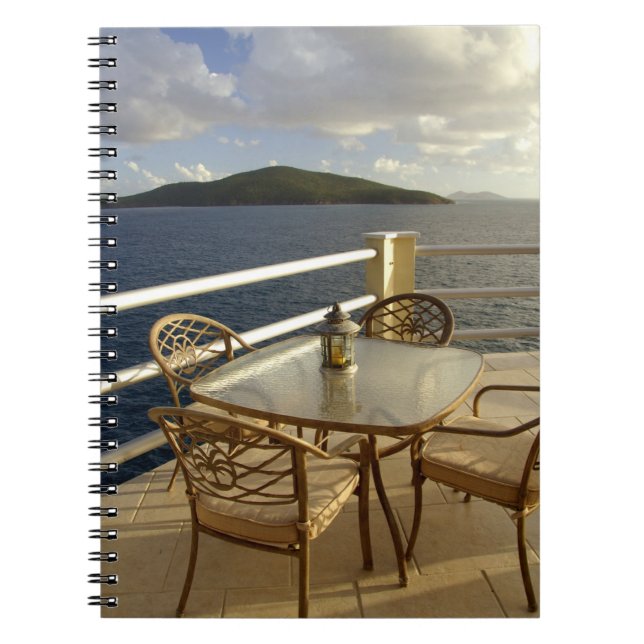 Caribbean, U.S. Virgin Islands, St. Thomas. View Notebook (Front)