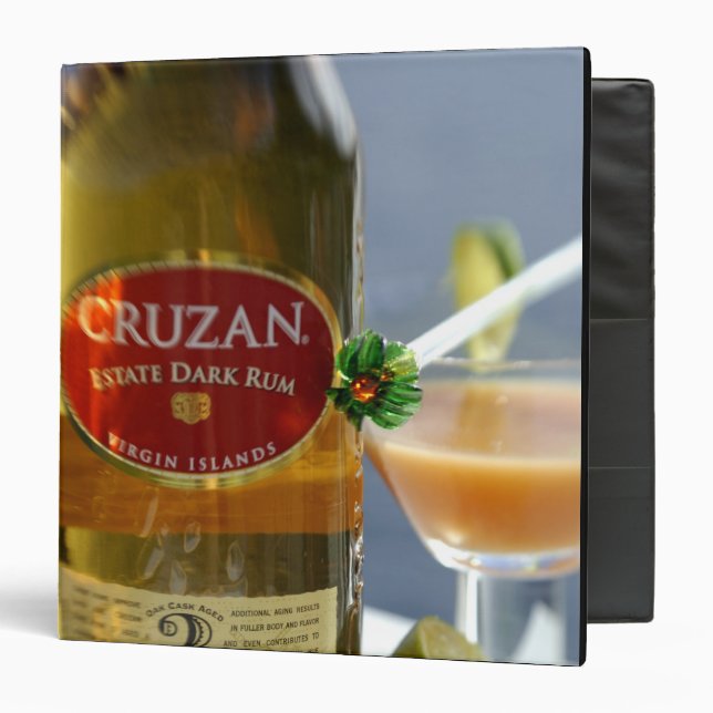 Caribbean, Virgin Islands. Cruzan Estate Dark Binder (Front/Inside)
