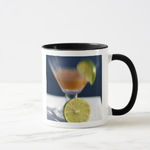 Caribbean, Virgin Islands. Tropical rum punch, Mug