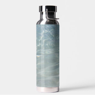 Caribbean Water Abstract Blue Nature Bottle