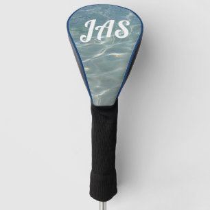 Caribbean Water Abstract Blue Nature Golf Head Cover