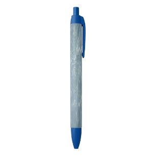 Caribbean Water Abstract Blue Nature Ink Pen