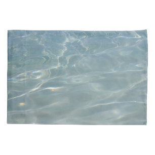 Caribbean Water Abstract Blue Nature Pillowcase