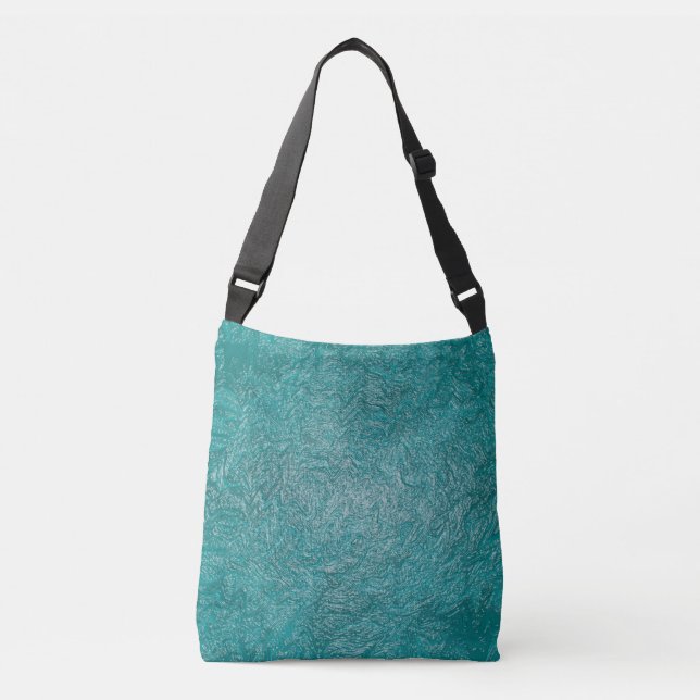 Caribbean wild waters..... crossbody bag (Front)