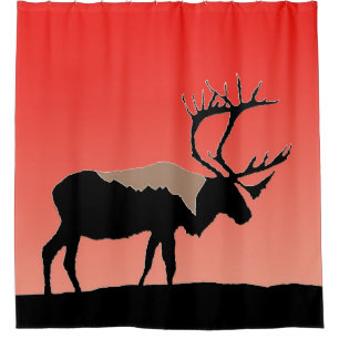 Caribou at Sunset - Original Wildlife Art