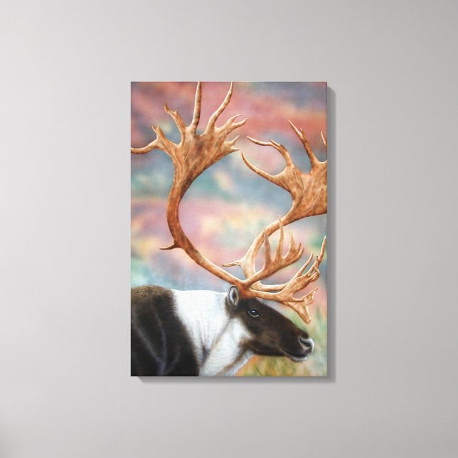 Caribou Canvas Print (Front)