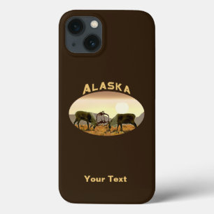 Caribou Duel - Alaska Case-Mate iPhone Case